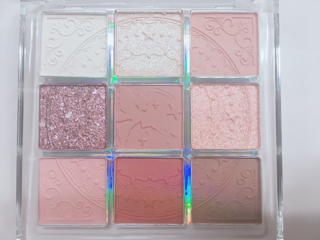 クォーツ 9色アイシャドウパレット(ドリームランドアイシャドウ)/ZEESEA/アイシャドウパレットを使ったクチコミ（3枚目）