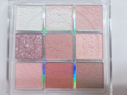 クォーツ 9色アイシャドウパレット(ドリームランドアイシャドウ)/ZEESEA/アイシャドウパレットを使ったクチコミ(3枚目)