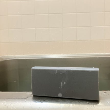 泥炭石 洗顔石鹸/ペリカン石鹸/洗顔石鹸を使ったクチコミ(3枚目)
