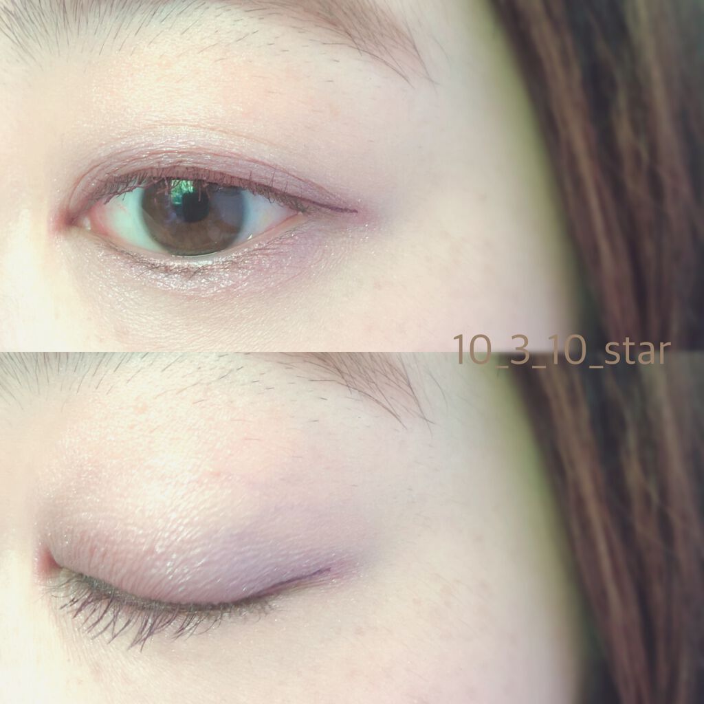 ラブ・ライナー リキッド グリッターコレクション アンティークパープル/ラブ・ライナー/リキッドアイライナーを使ったクチコミ（2枚目）