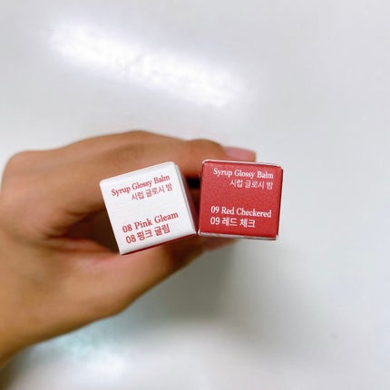 ウィンターチェック シロップグロッシーバーム/ETUDE/口紅を使ったクチコミ(5枚目)