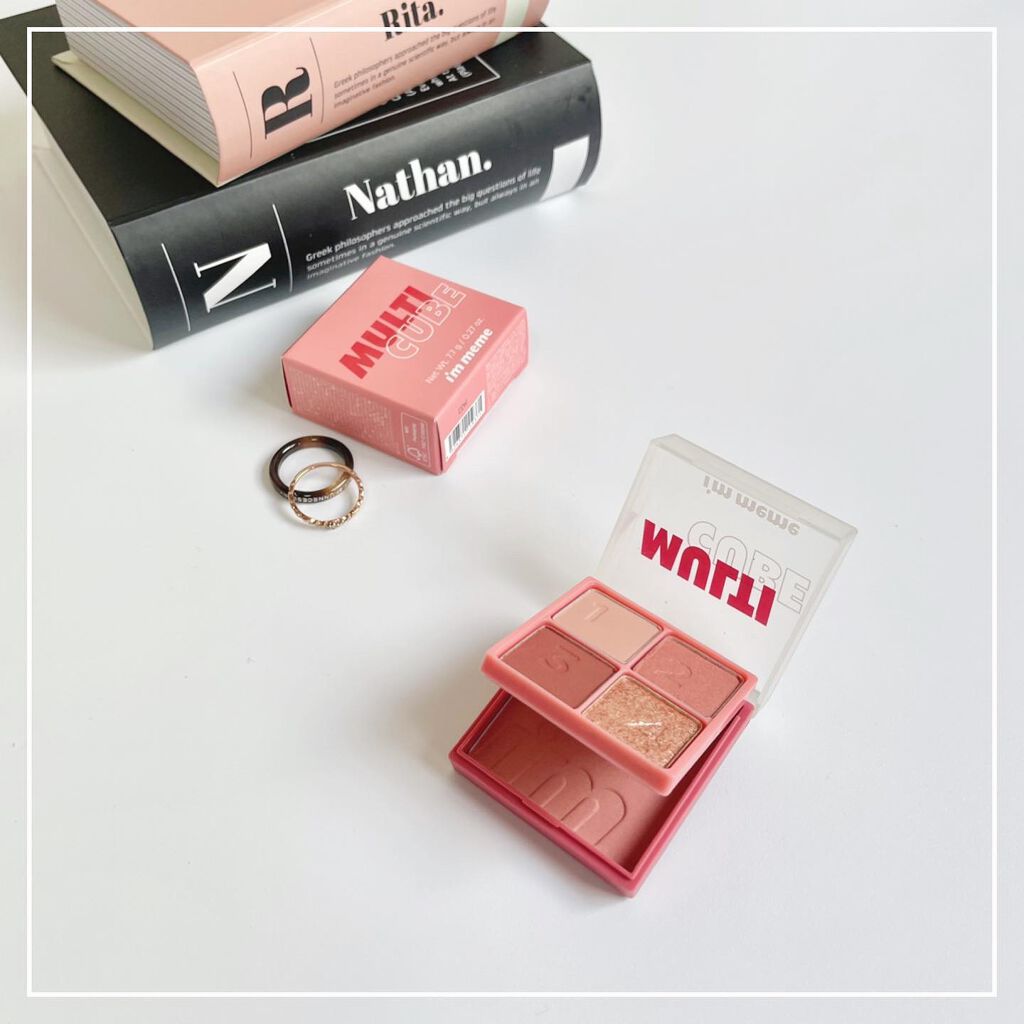 マルチキューブ/i’m meme/アイシャドウパレットを使ったクチコミ(5枚目)