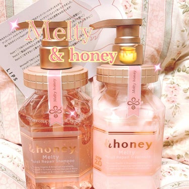 &honey Melty モイストリペア シャンプー1.0／モイストリペア ヘアトリートメント2.0/&honey/シャンプー・コンディショナーを使ったクチコミ（1枚目）