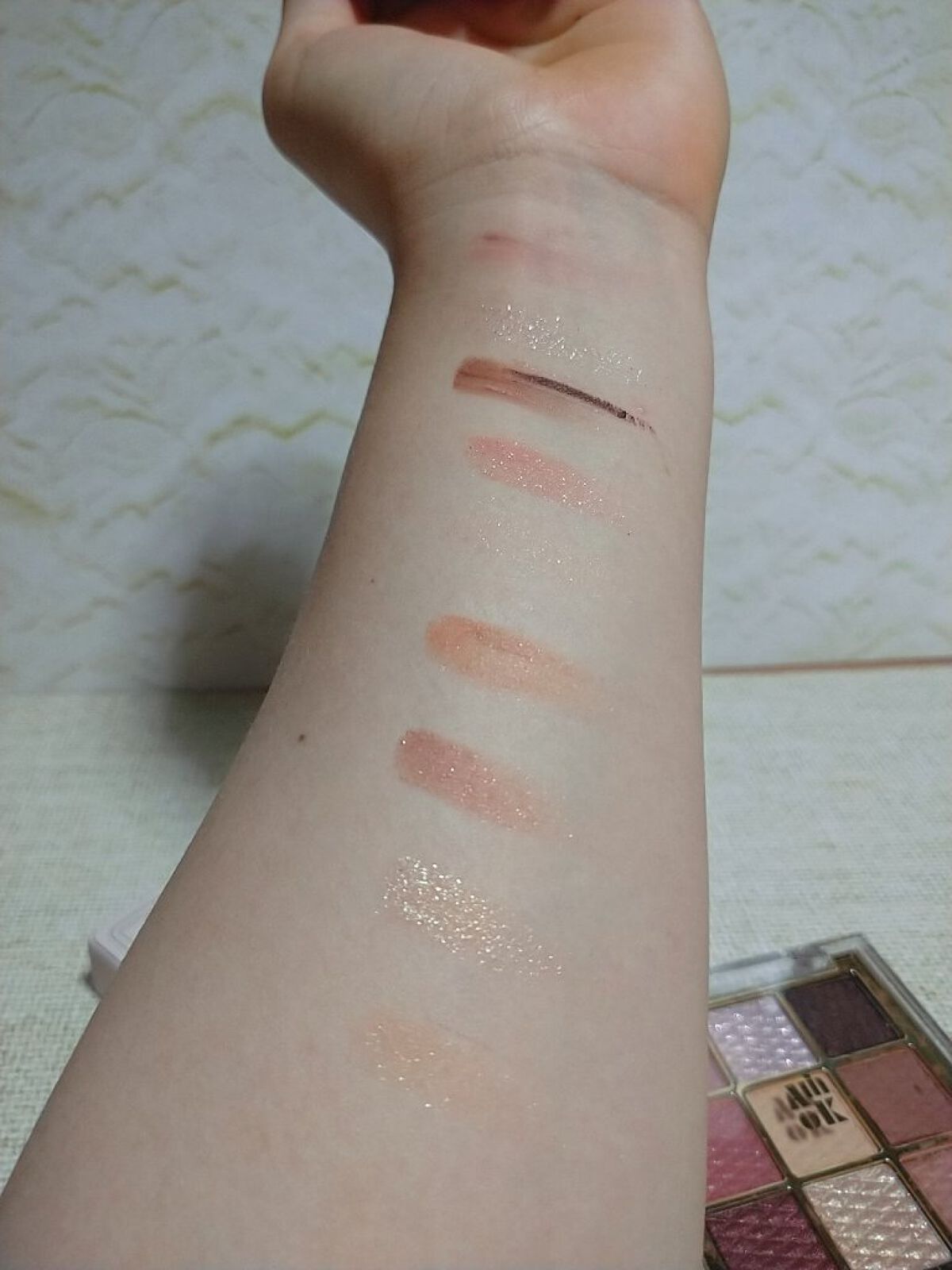 ソフトクレイビームアイシャドウパレット/AMIOK/ジェル・クリームアイシャドウを使ったクチコミ（2枚目）