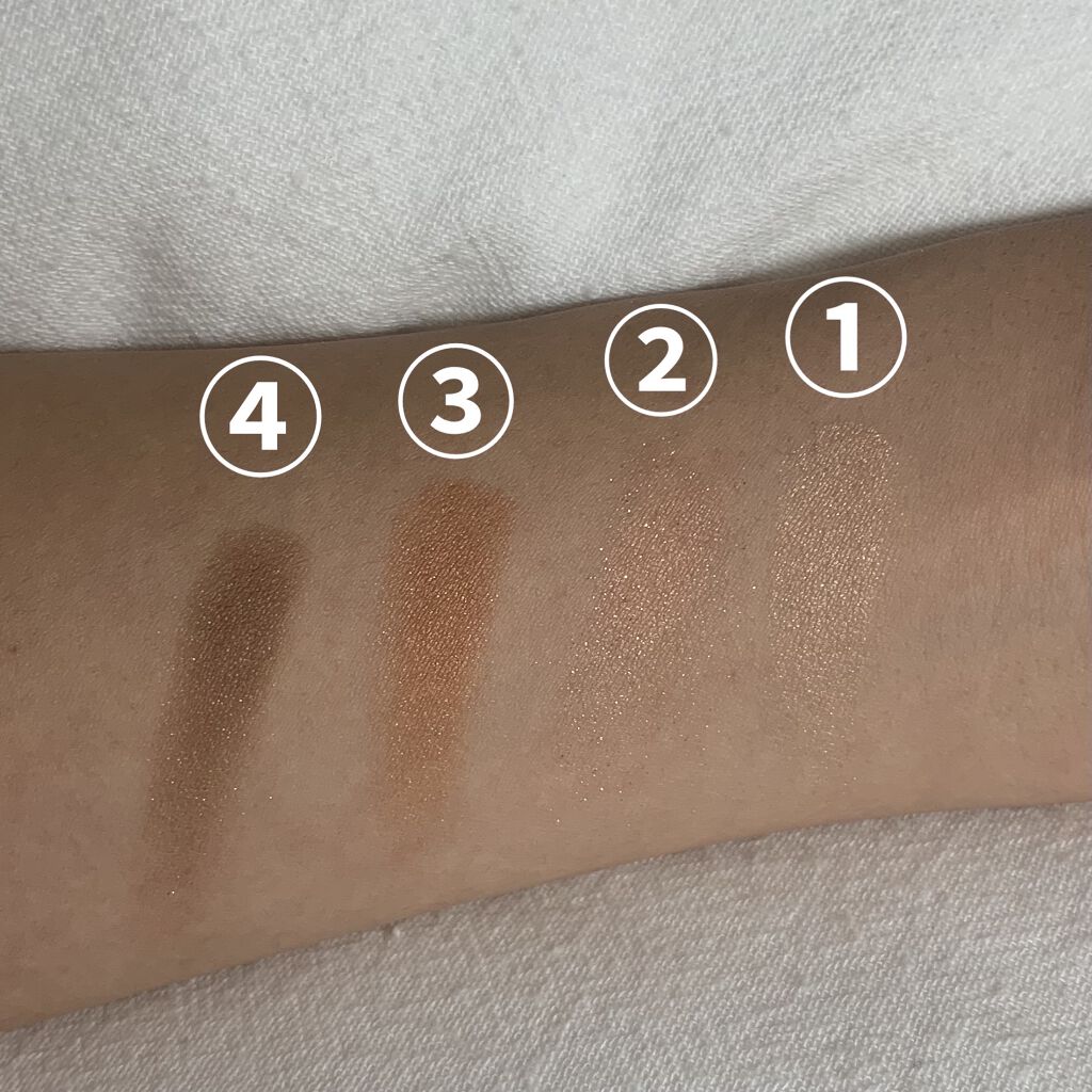 グラデーション アイシャドウ/ちふれ/アイシャドウパレットを使ったクチコミ（3枚目）