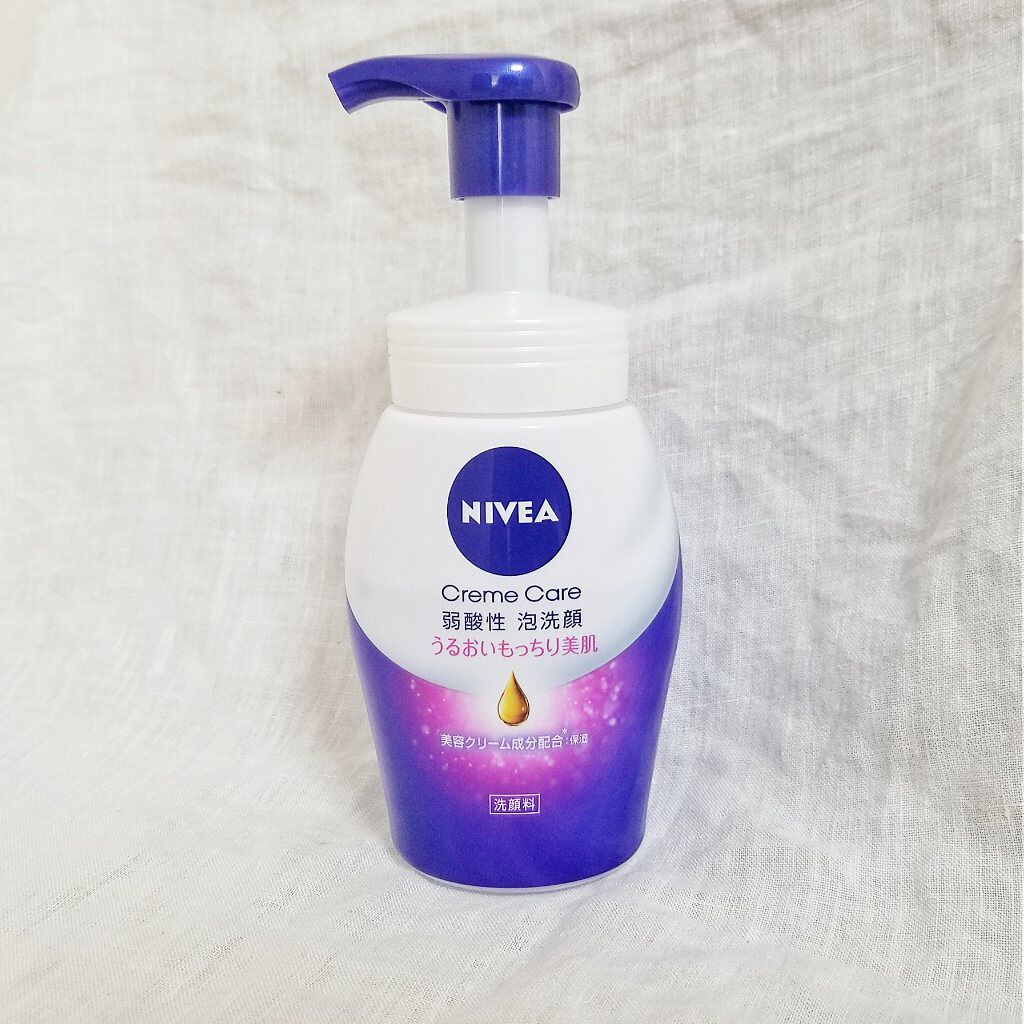 ニベア クリアビューティー弱酸性泡洗顔 もっちり美肌/ニベア/泡洗顔を使ったクチコミ(1枚目)