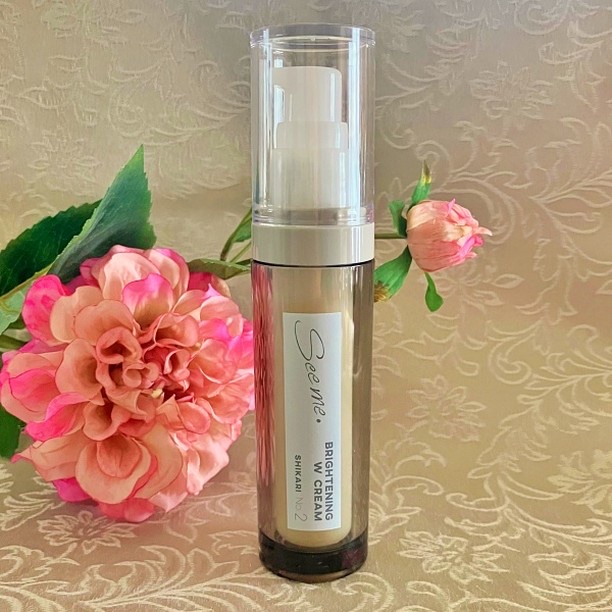 SHIKARI BRIGHTENING W CREAM 本体25g/SHIKARI/フェイスクリームを使ったクチコミ（2枚目）