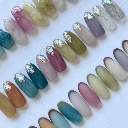 sato 🕊 self nail🫧🤍 on LIPS 「MYSTICJO.12newcolors先日発売されたミスジョ..」(3枚目)