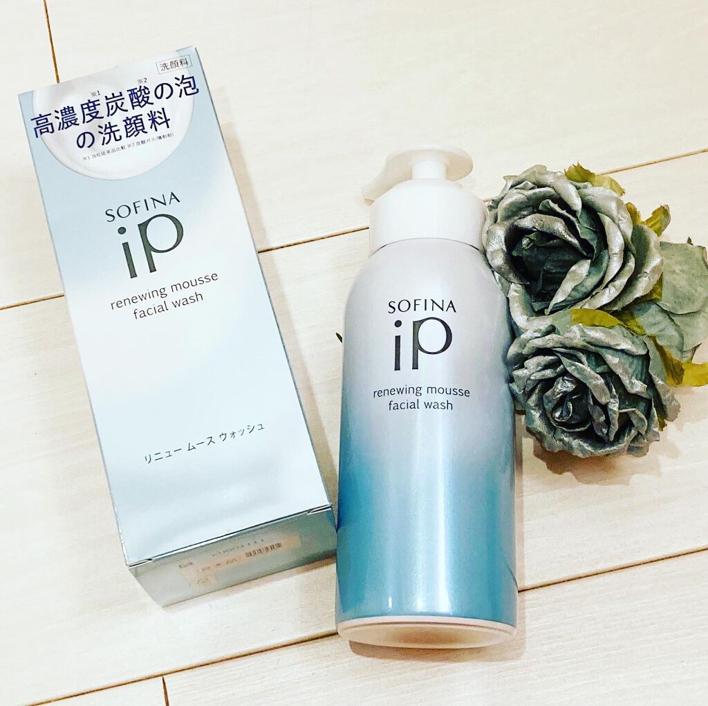 ソフィーナ iP リニュー ムース ウォッシュ/SOFINA iP/泡洗顔を使ったクチコミ（1枚目）