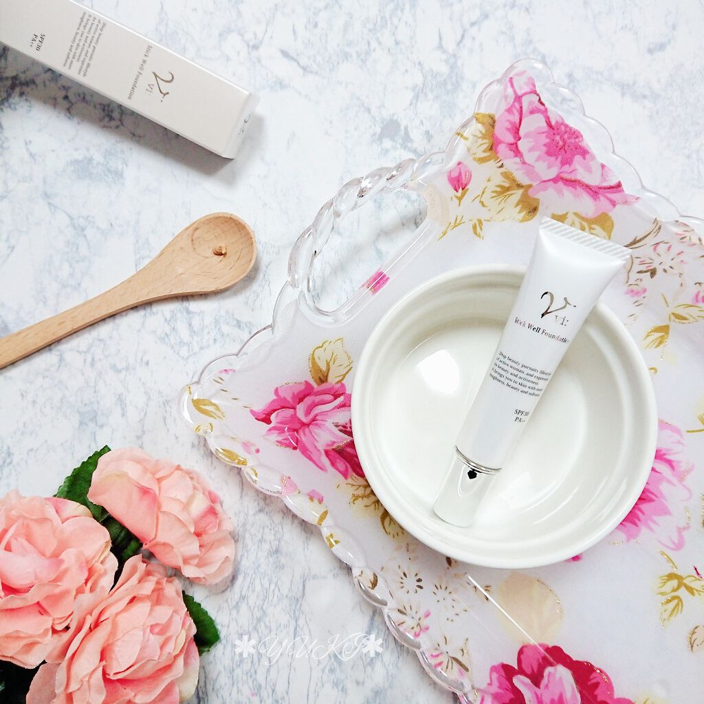 ヴィー スティックウェルファンデーション/ビアント/化粧下地を使ったクチコミ（1枚目）