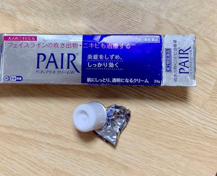 ペアアクネクリームW(医薬品)/ペア/その他を使ったクチコミ(1枚目)