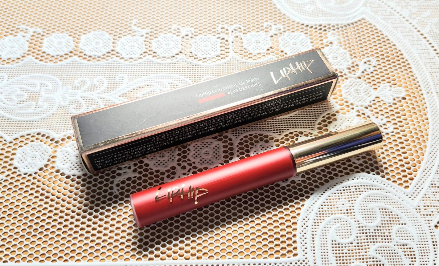 ロングラスティングマットティント/LIPHIP(リップヒップ)/リップティントを使ったクチコミ(1枚目)