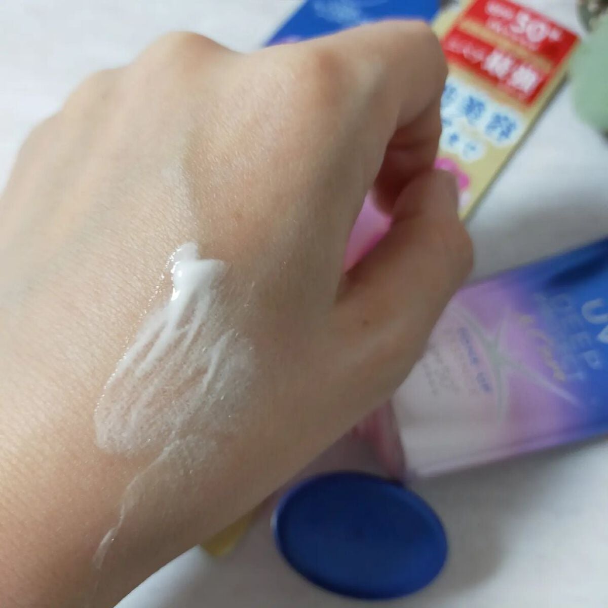 ニベアUV ディープ プロテクト&ケア トーンアップ エッセンス/ニベア/日焼け止めローションを使ったクチコミ(4枚目)