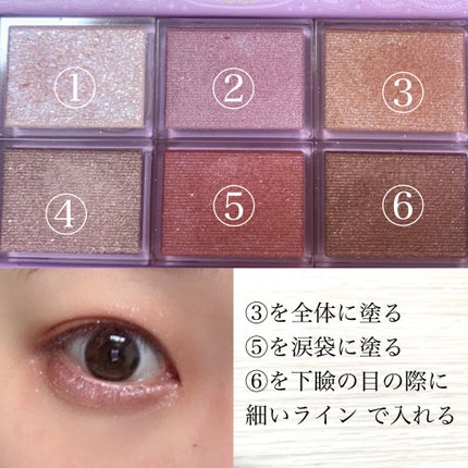 ナイストゥミーチュートランク VI 北半球/MAJOLICA MAJORCA/アイシャドウパレットを使ったクチコミ(3枚目)