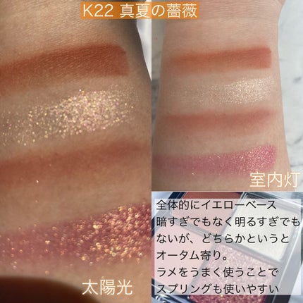 アイランドアドベンチャー4アイシャドウ/HEXZE(ヘックスゼ)/アイシャドウパレットを使ったクチコミ(4枚目)