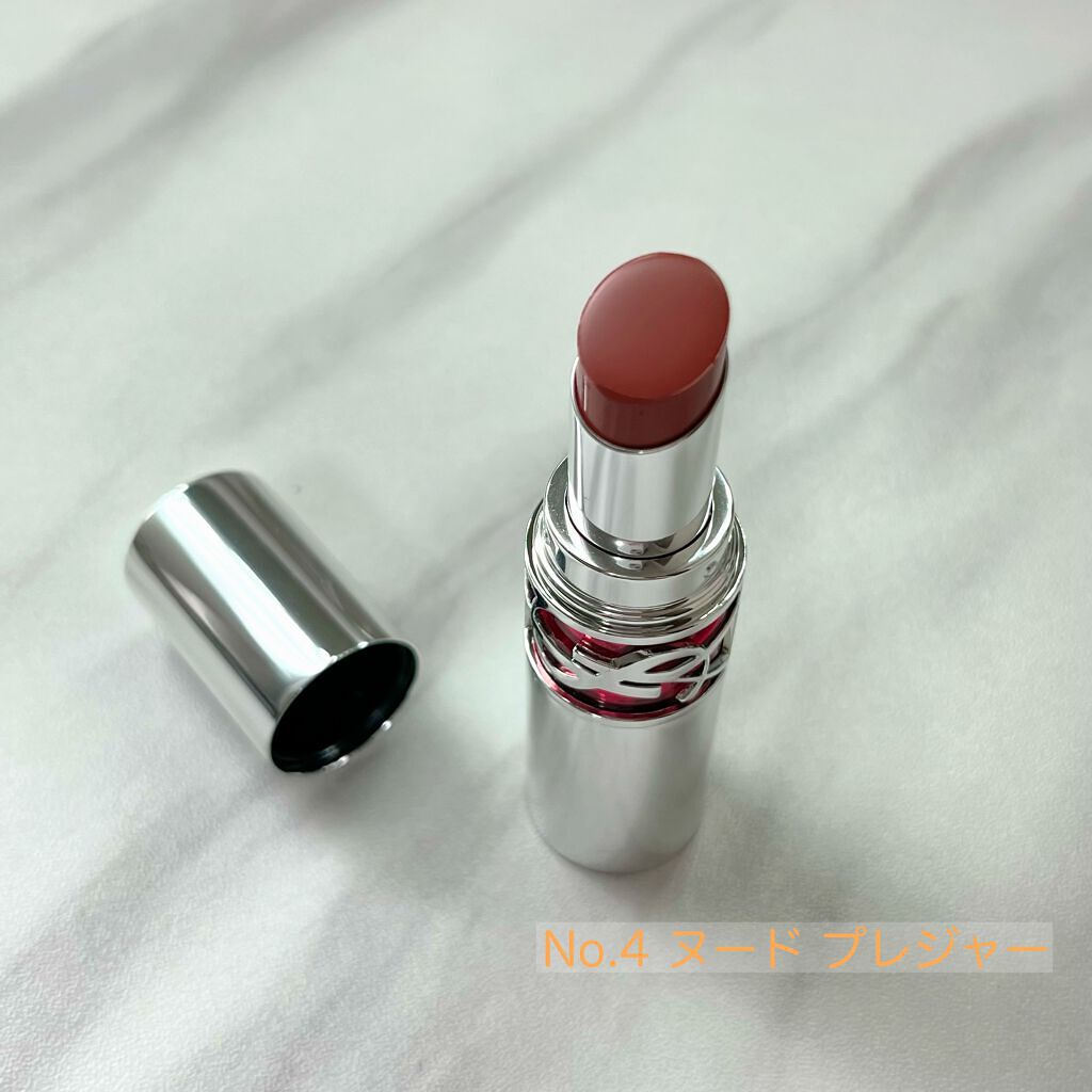 YSL ラブシャイン キャンディグレーズ No.3 カカオ ノー バウンダリー/YVES SAINT LAURENT BEAUTE/口紅を使ったクチコミ（3枚目）