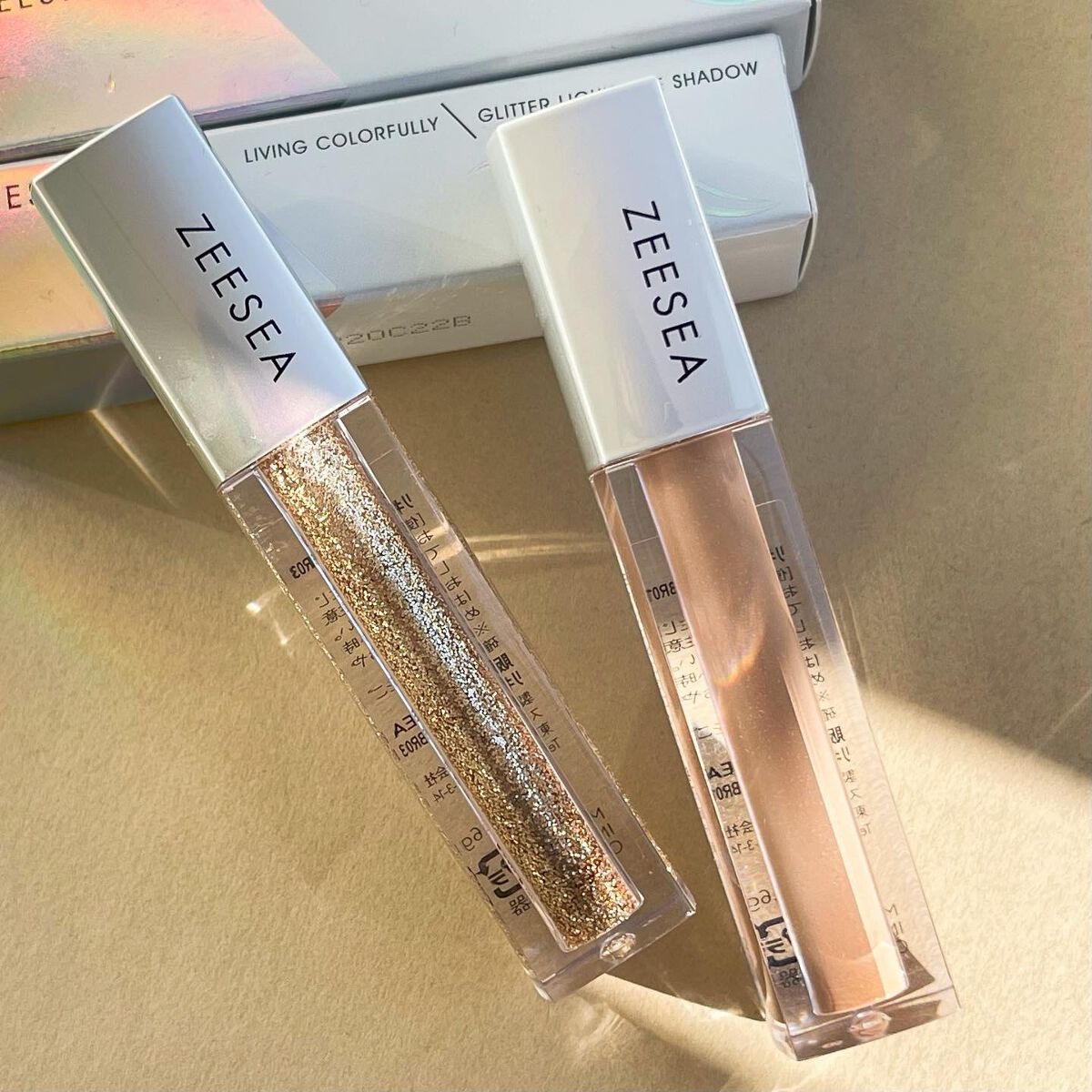 ダイヤモンドシリーズ 星空リキッドアイシャドウ/ZEESEA/リキッドアイシャドウを使ったクチコミ(7枚目)