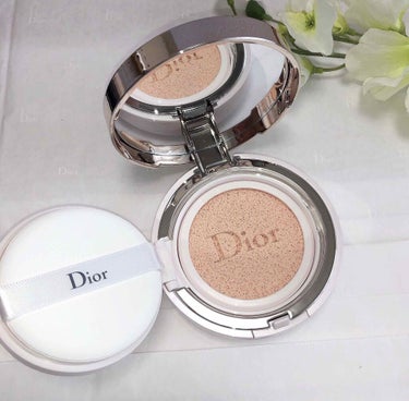 カプチュール ドリームスキン モイスト クッション SPF50 /PA+++ /Dior/クッションファンデーションを使ったクチコミ（2枚目）