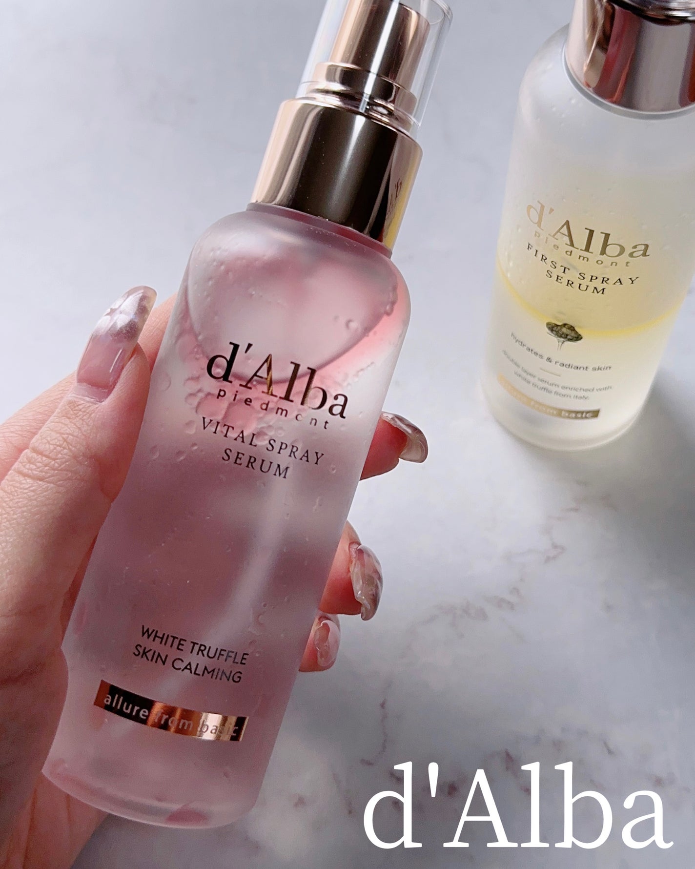 ダルバ ホワイトトリュフバイタルスプレーセラム/ダルバ/ミスト状化粧水を使ったクチコミ(1枚目)