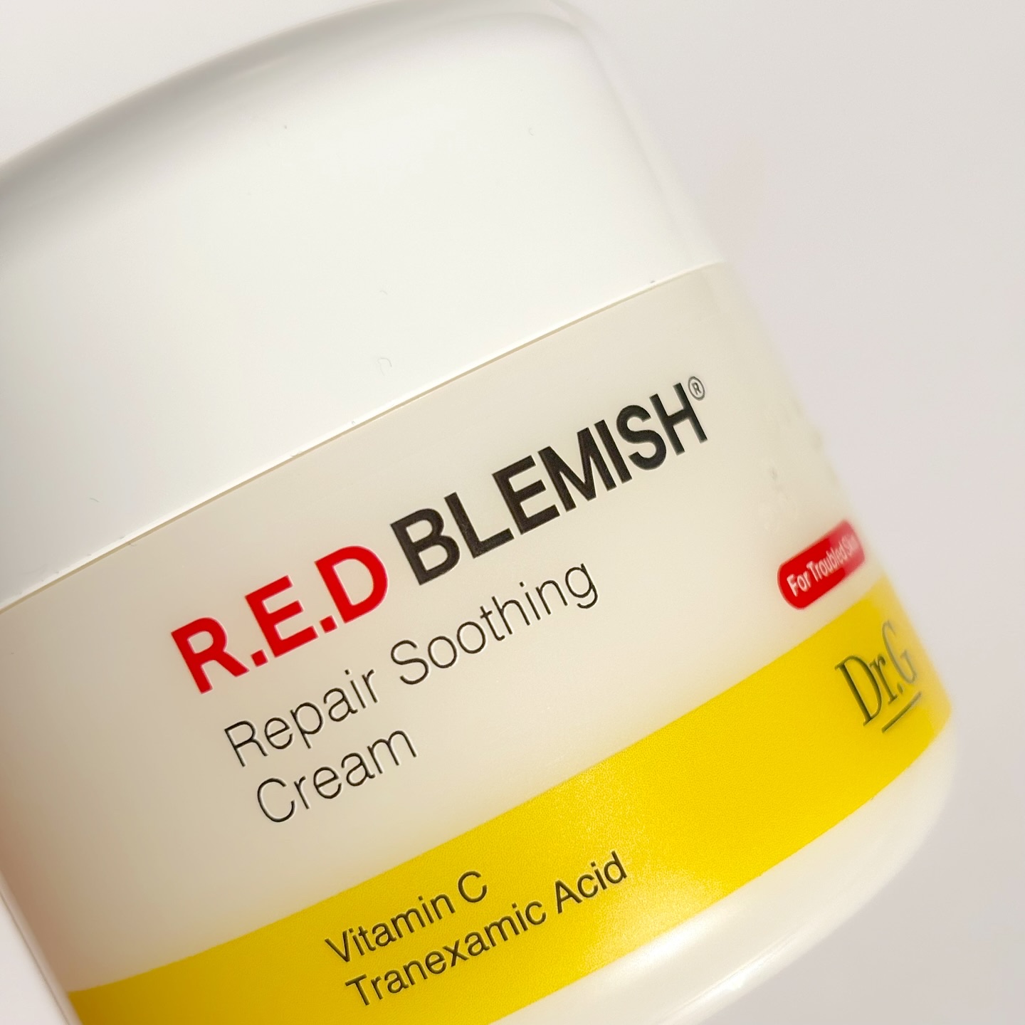 レッドブレミッシュ リペアスージングクリーム/Dr.G/フェイスクリームを使ったクチコミ（2枚目）