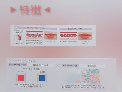 カラーブレンドデュオリップカラー/ディエム クルール/口紅を使ったクチコミ(4枚目)