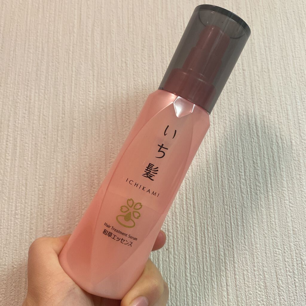 潤濃和草エッセンス/いち髪/ヘアミルクを使ったクチコミ(1枚目)