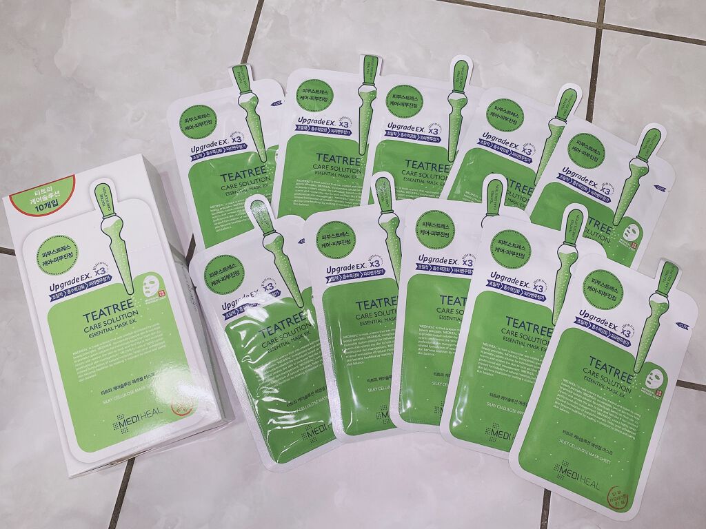 ティーツリーケア ソリューション エッセンシャルマスクEX/MEDIHEAL/シートマスク・パックを使ったクチコミ（1枚目）