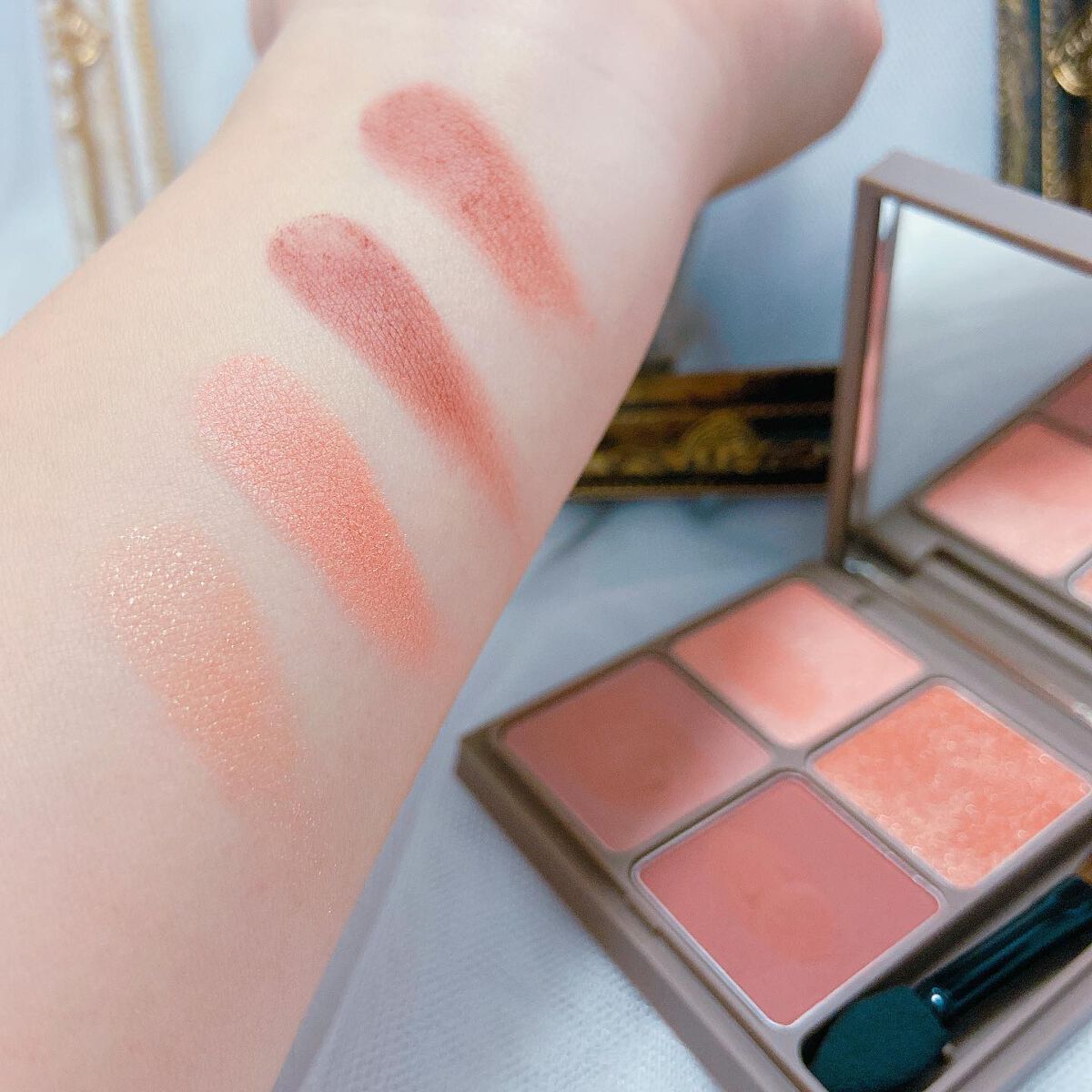 インザミラーアイパレット/Ririmew/アイシャドウパレットを使ったクチコミ（3枚目）