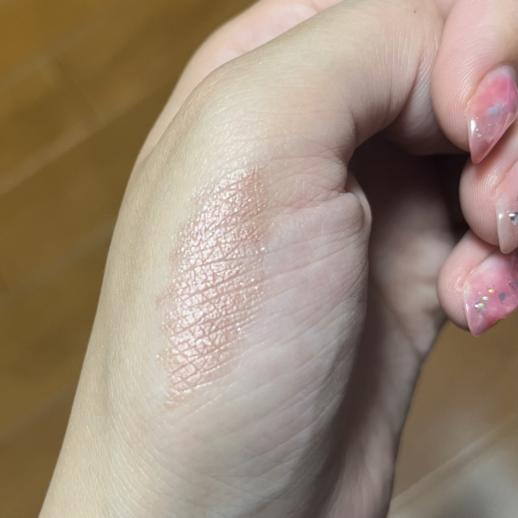 グリームオンフィットシャドウ/excel/スティックアイシャドウを使ったクチコミ（2枚目）