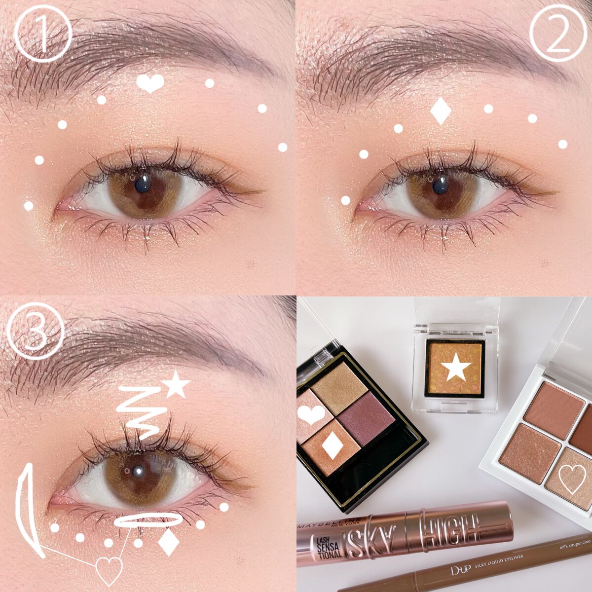 リアルクローズシャドウ/excel/アイシャドウパレットを使ったクチコミ（2枚目）