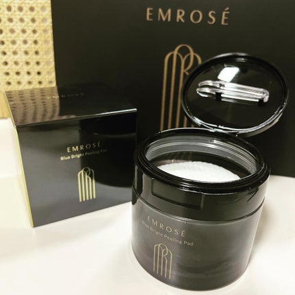 ブルーブライトピーリングパッド/EMROSÉ/トナーパッドを使ったクチコミ(1枚目)