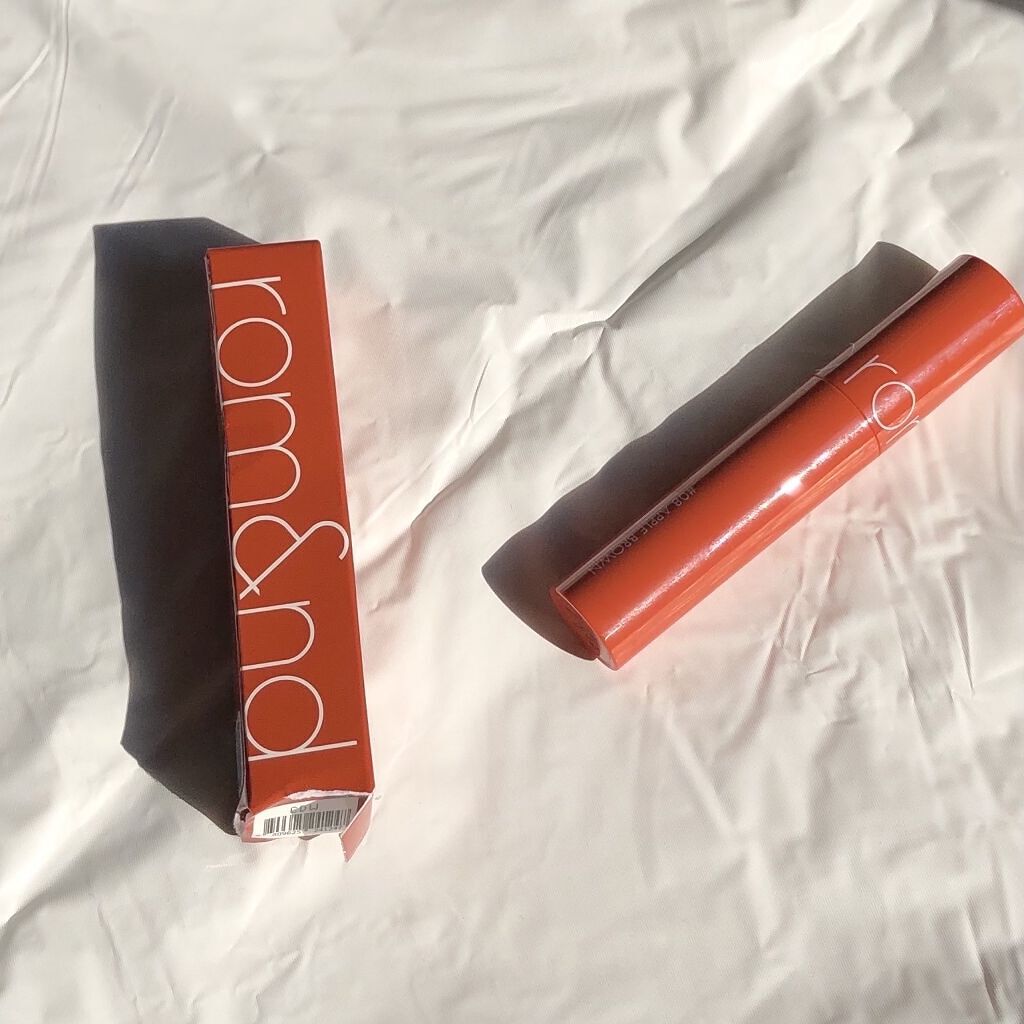 ジューシーラスティングティント/rom&nd/リップティントを使ったクチコミ（1枚目）