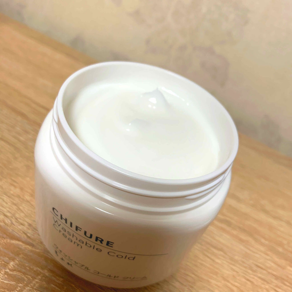 ウォッシャブル コールド クリーム/ちふれ/クレンジングクリームを使ったクチコミ（3枚目）
