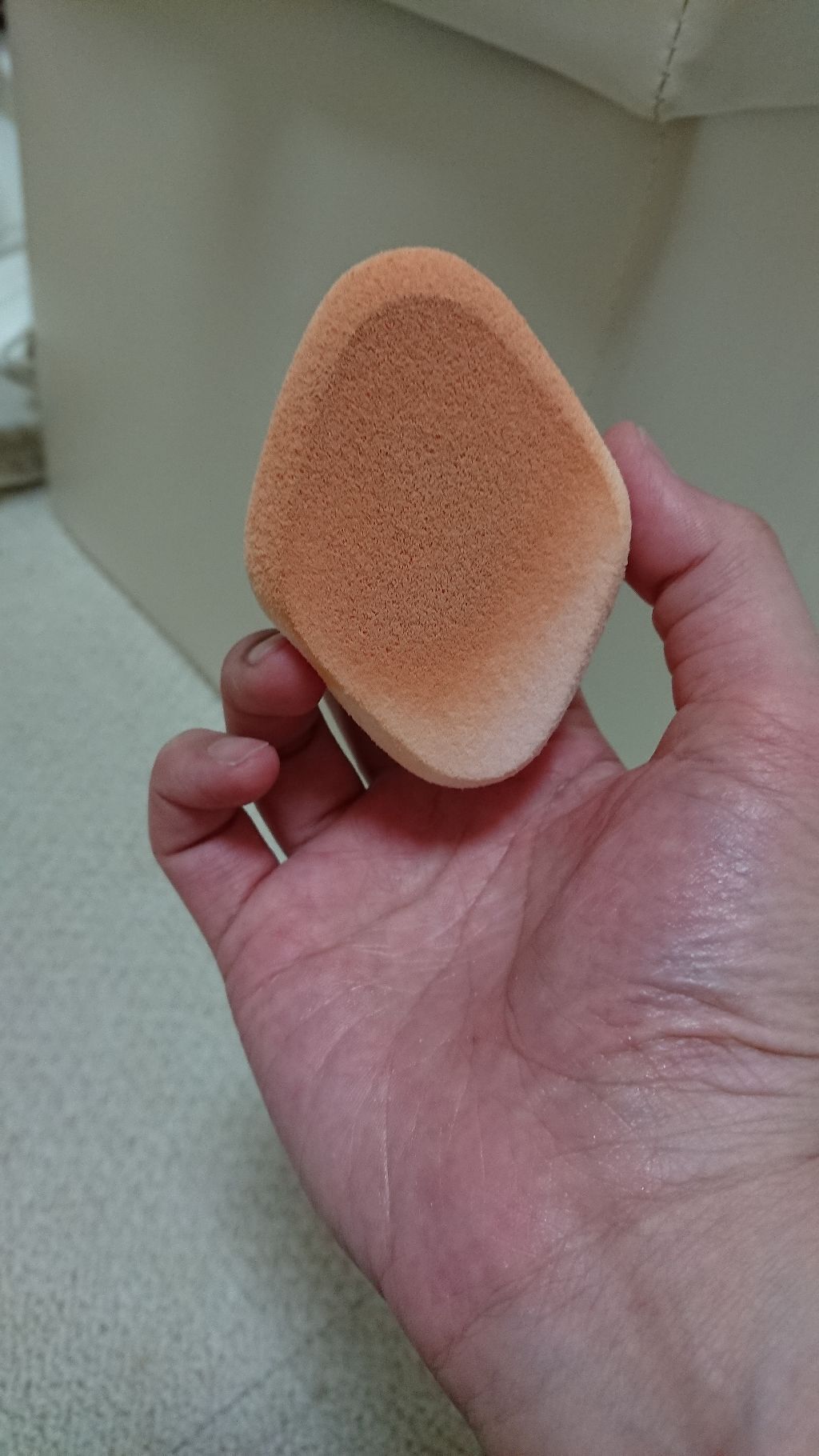 シフォンタッチスポンジ ダイヤ型/ロージーローザ/パフ・スポンジを使ったクチコミ(2枚目)