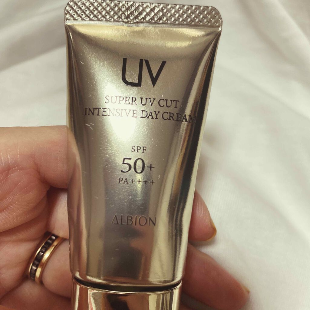 スーパー UV カット インテンシブ デイクリーム/ALBION/日焼け止めクリームを使ったクチコミ（1枚目）