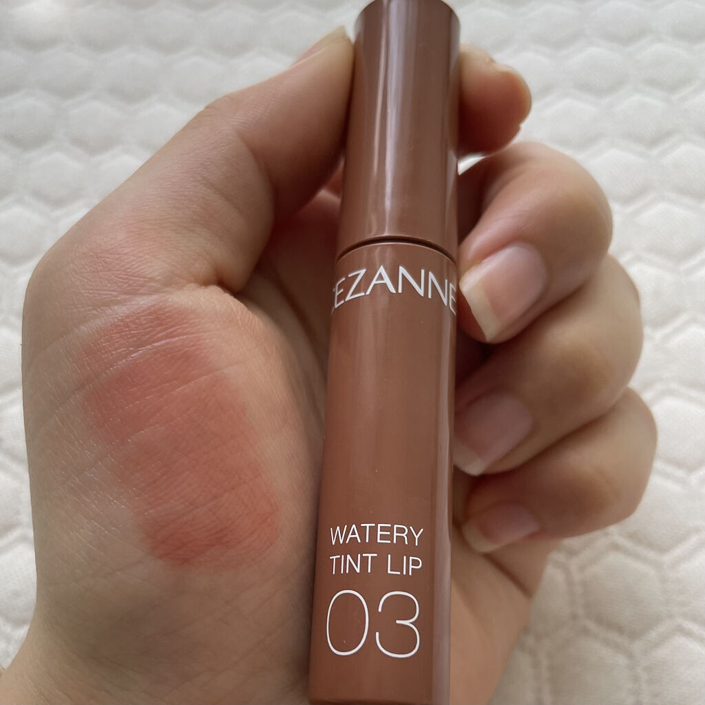 ウォータリーティントリップ/CEZANNE/リップティントを使ったクチコミ（3枚目）
