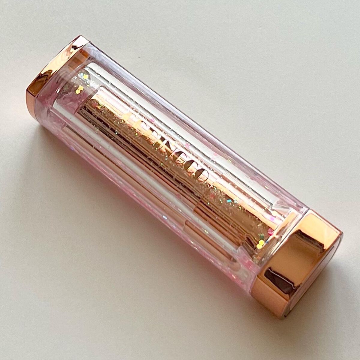 シャララスノーボールリップバーム 01 バレリーナ/CORINGCO/口紅を使ったクチコミ（2枚目）