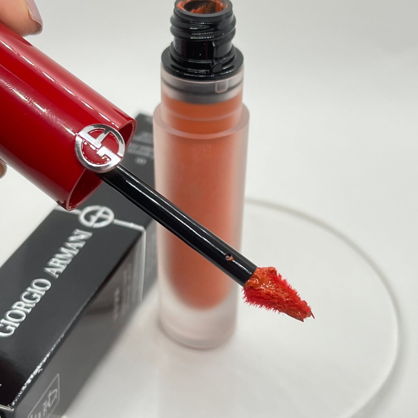 リップ マエストロ サテン/ジョルジオ アルマーニ ビューティ/口紅を使ったクチコミ(2枚目)