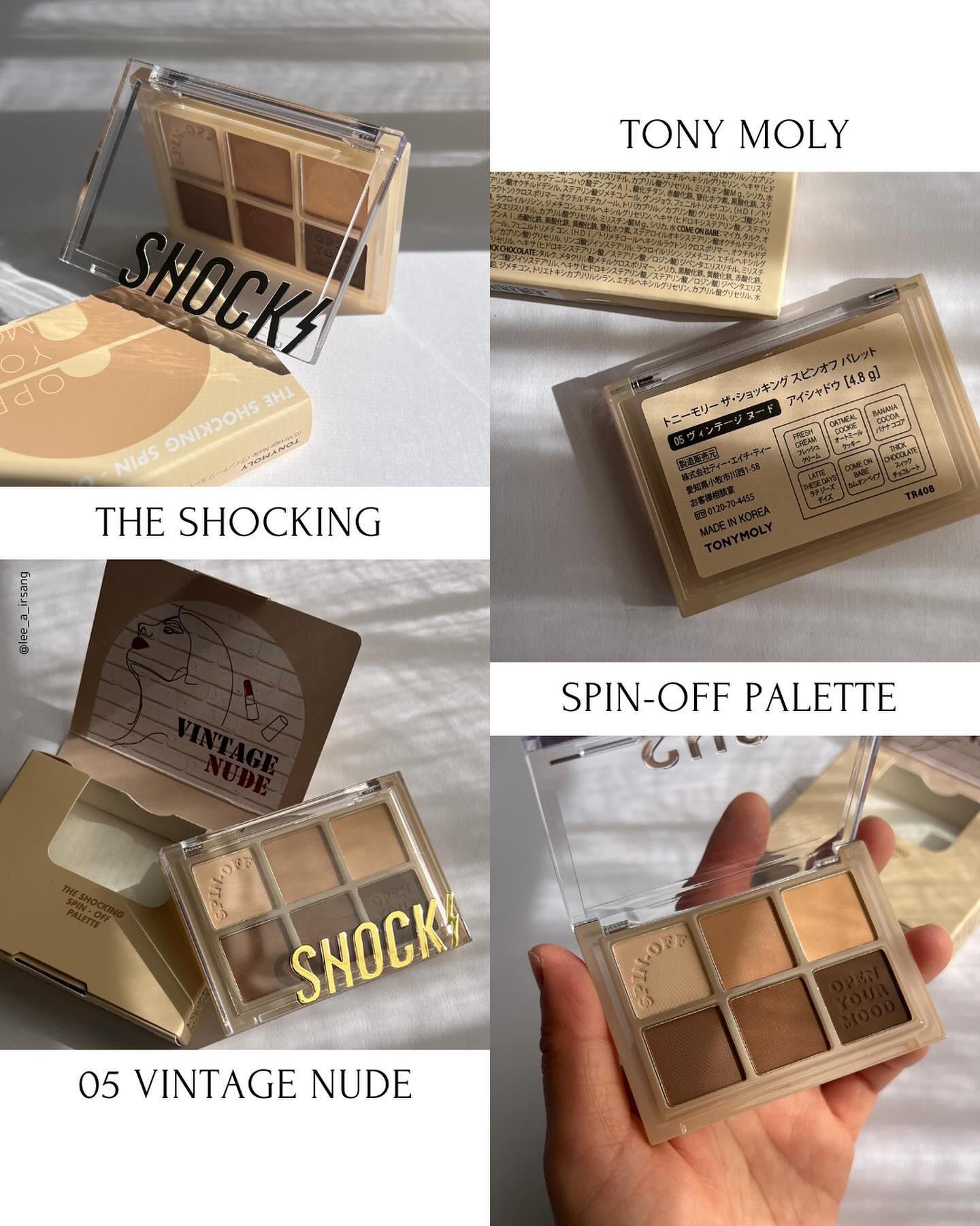 ザショッキングスピンオフパレット/TONYMOLY/アイシャドウパレットを使ったクチコミ（3枚目）