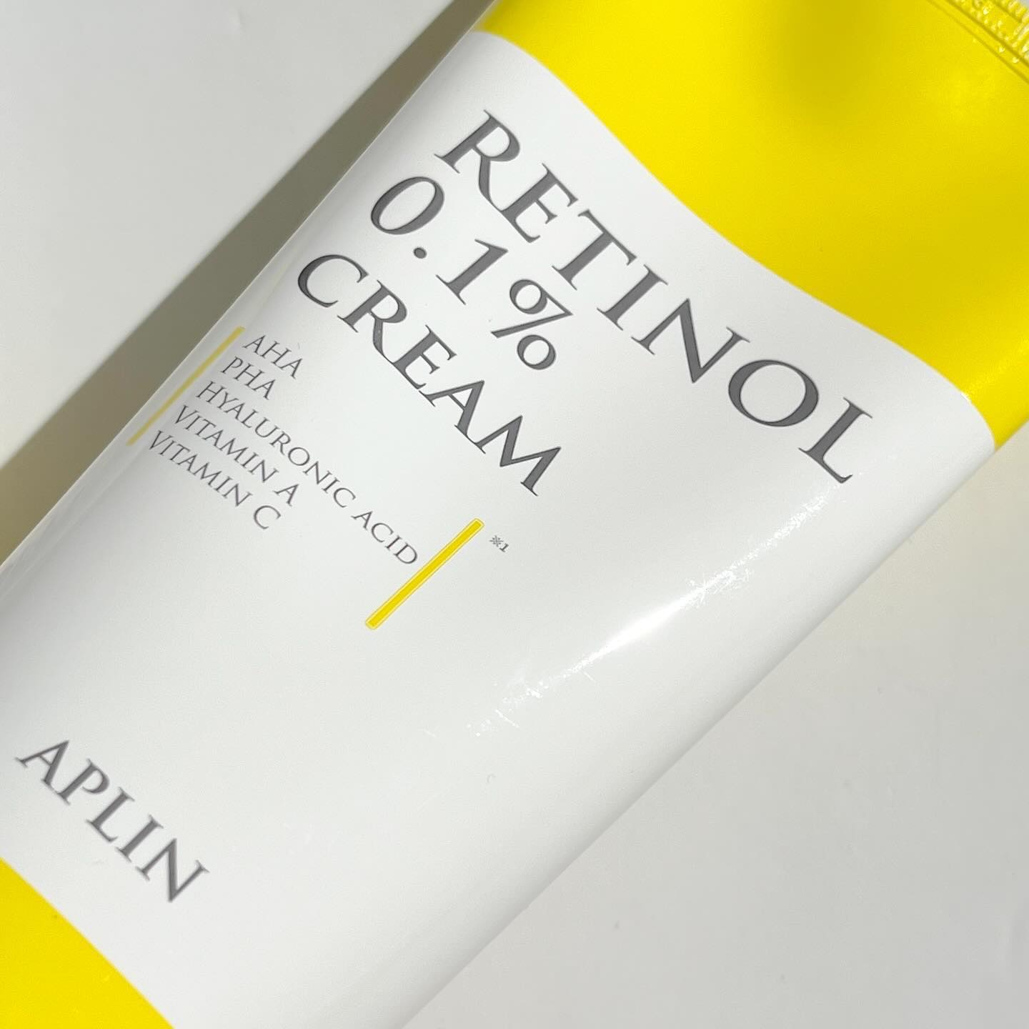 レチノール0.1クリーム/APLIN/フェイスクリームを使ったクチコミ（2枚目）