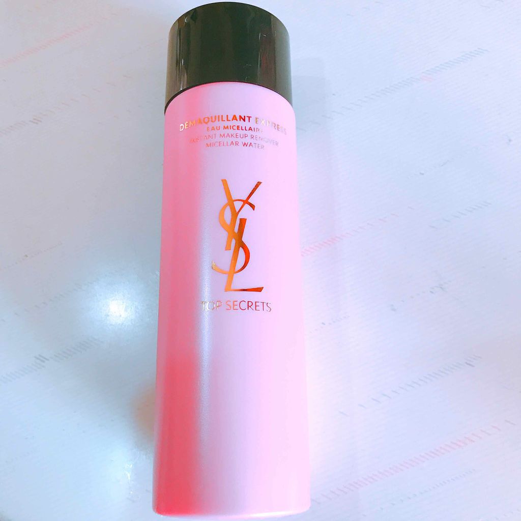 トップ シークレット クレンジング ウォーター/YVES SAINT LAURENT BEAUTE/クレンジングウォーターを使ったクチコミ(1枚目)