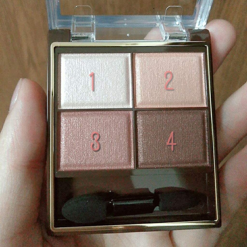 スキニーリッチシャドウ/excel/アイシャドウパレットを使ったクチコミ(3枚目)