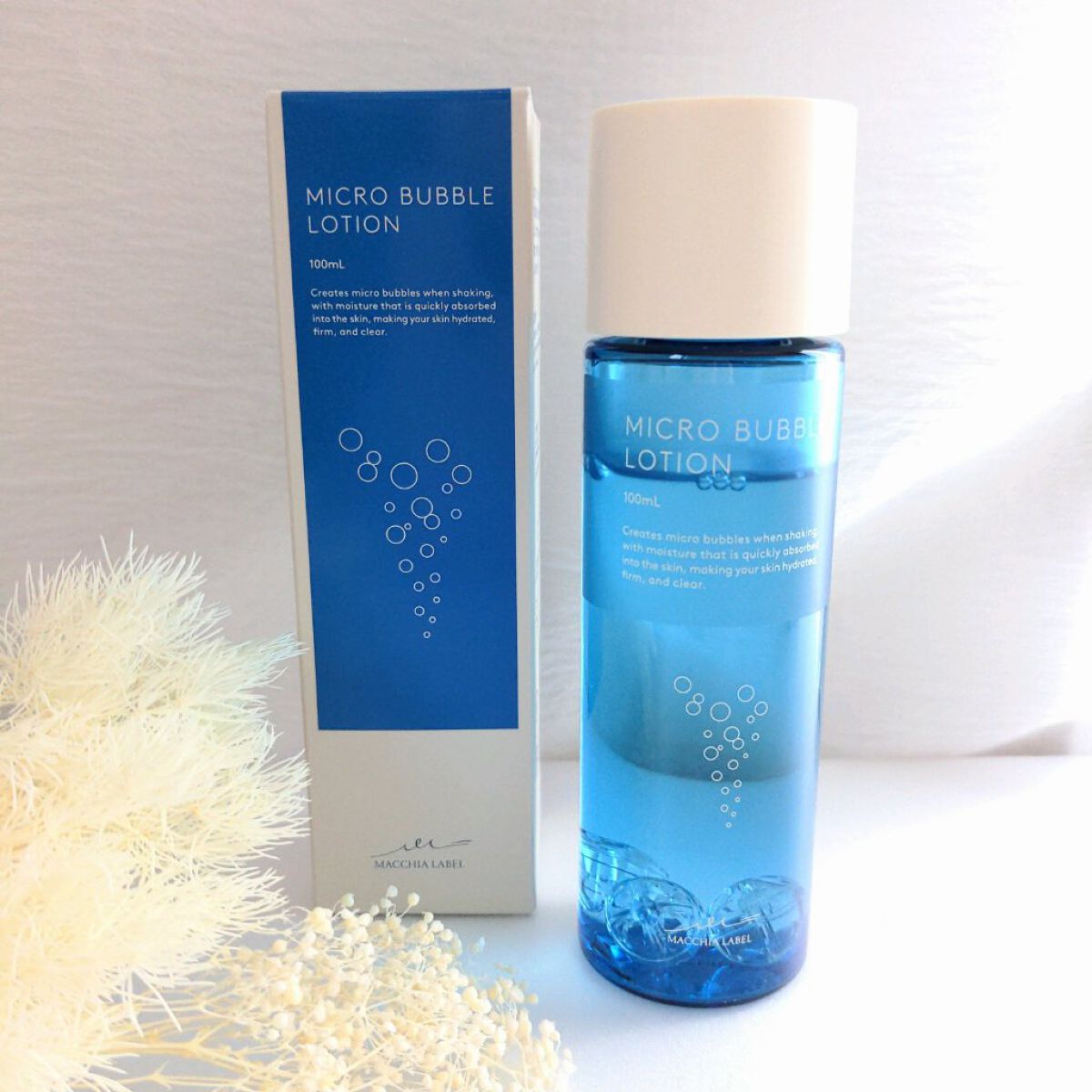 薬用マイクロバブルローション/Macchia Label/化粧水を使ったクチコミ（1枚目）