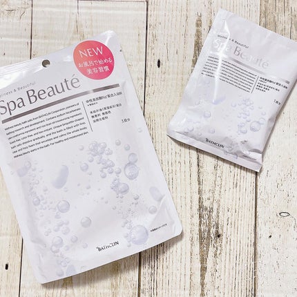 spa beaute/バスクリン/炭酸系入浴剤を使ったクチコミ(1枚目)