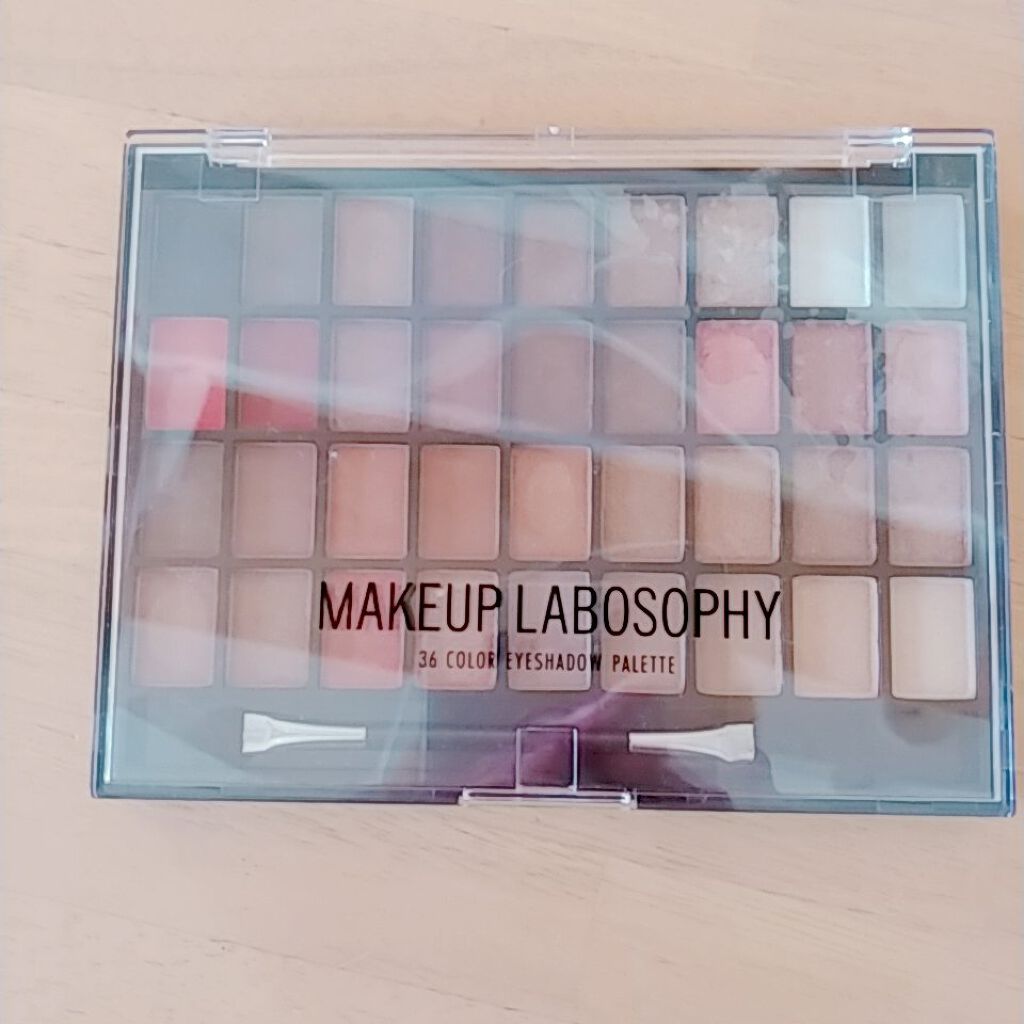 36カラーアイシャドウパレット/ドン・キホーテ/アイシャドウパレットを使ったクチコミ(1枚目)