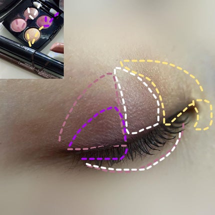 レ キャトル オンブル/CHANEL/アイシャドウパレットを使ったクチコミ(3枚目)