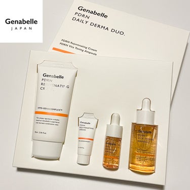 Genabelle PDRNデイリーダーマデュオSETのクチコミ「
#PR

Genabelleとは？
100%低刺激ドクターズコスメブランドで韓国の有名皮膚科.....」（1枚目）