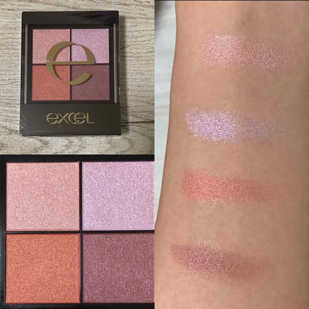 リアルクローズシャドウ/excel/アイシャドウパレットを使ったクチコミ(1枚目)