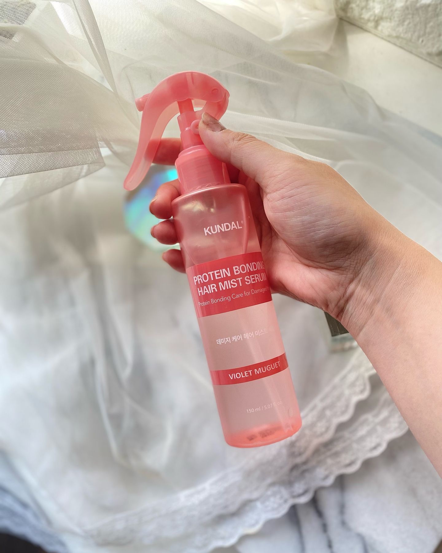 プロテインダメージケア ヘアミストセラム/KUNDAL/ヘアミストを使ったクチコミ（2枚目）