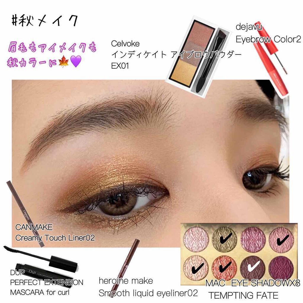 セルヴォーク インディケイトアイブロウパウダー/Celvoke/パウダーアイブロウを使ったクチコミ(1枚目)